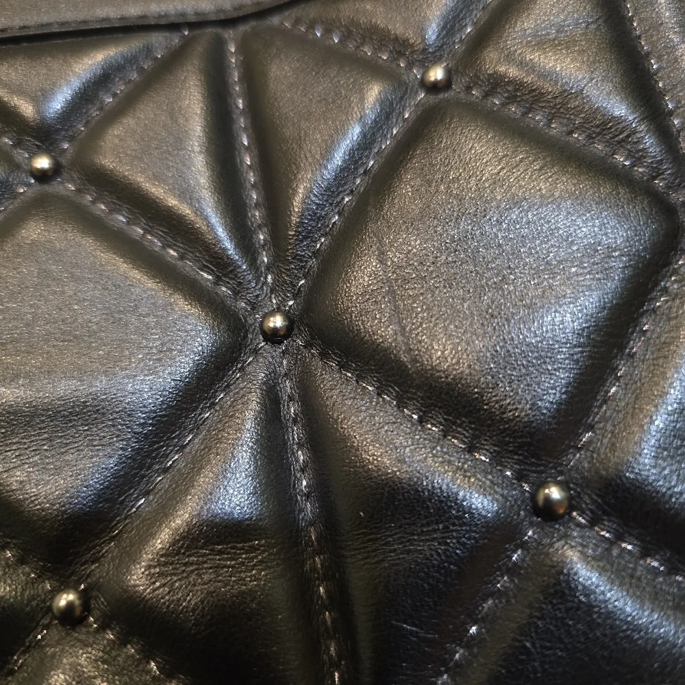COACH Black Leather Tote Bag - Picture 9 of 10